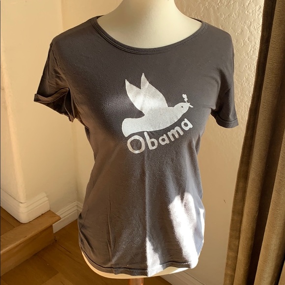 Unique Obama t-shirt American Apparel size L